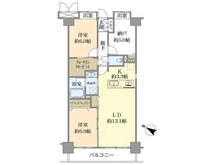 【東京都/稲城市東長沼】稲城ガーデニア弐番館 間取り図