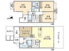 【東京都/調布市布田】調布ハウスG棟 間取り図