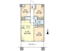 【東京都/稲城市東長沼】リベラルよみうりランド 間取り図