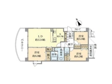 【神奈川県/逗子市桜山】ファミール逗子シーサイドヒルズ 間取り図