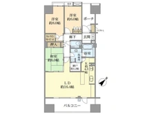 【神奈川県/横浜市栄区笠間】ガーデンアソシエB棟 間取り図