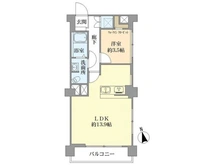 【東京都/目黒区鷹番】シャトーエスペランス 間取り図