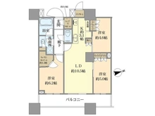 【東京都/品川区北品川】パークシティ大崎ザタワー 間取り図