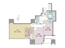 【東京都/品川区大崎】大崎ウエストシティタワーズW棟 間取り図