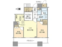 【東京都/品川区北品川】パークシティ大崎ザタワー 間取り図