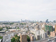【東京都/目黒区大橋】クロスエアタワー バルコニーからの眺望