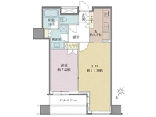 【東京都/目黒区大橋】クロスエアタワー 間取り図