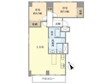 【東京都/目黒区中目黒】目黒ロイヤルハイツ 間取り図