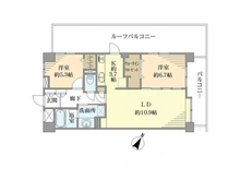 【東京都/渋谷区東】アルテシアン広尾 間取り図