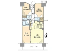 【埼玉県/川口市並木元町】川口ティーブルー 間取り図