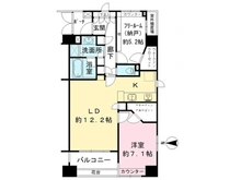 【東京都/三鷹市下連雀】ピアレージュ三鷹 間取り図