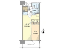 【大阪府/大阪市都島区東野田町】エスリード京橋グラセント 間取り図