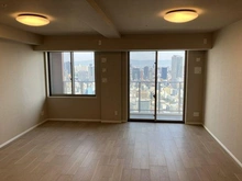 【大阪府/大阪市西区江之子島】阿波座ライズタワーズ　フラッグ46 リビングダイニング