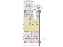 【東京都/墨田区亀沢】セザール両国 間取り図