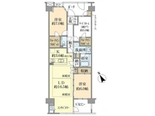 【東京都/府中市住吉町】プラウド府中中河原 間取り図