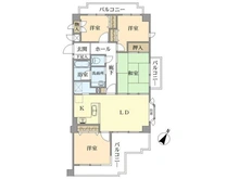 【兵庫県/西宮市仁川町】ライオンズマンション仁川 間取り図
