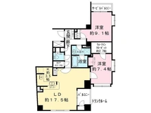 【東京都/港区芝】ゼファー芝公園 間取り図