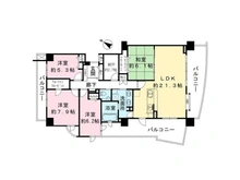 【埼玉県/富士見市ふじみ野西】アイムふじみ野西一番館 間取り図