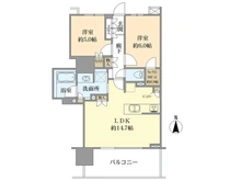 【埼玉県/川越市新富町】パークホームズ川越新富町アドーア 間取り図