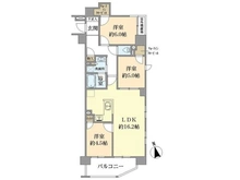 【神奈川県/川崎市中原区宮内】プレシス等々力緑地 間取り図