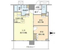【神奈川県/川崎市中原区小杉町】プラウドタワー武蔵小杉 間取り図