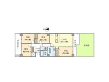 【兵庫県/芦屋市新浜町】ラ・ヴェール芦屋ＩＩＩ6号棟 間取り図