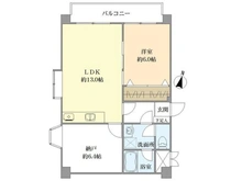 【兵庫県/神戸市灘区深田町】サンヴィラ六甲道パートＩＩ 間取り図