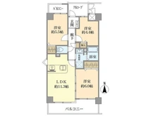 【兵庫県/芦屋市東山町】ヴェルドール芦屋 間取り図
