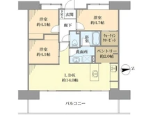 【埼玉県/戸田市新曽南】ヴィルヌーブ戸田公園 間取り図