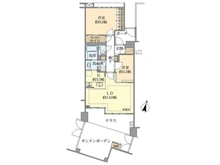 【東京都/品川区大井】アールブラン大井町ミュゼ 間取り図
