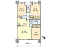 【東京都/八王子市東浅川町】ダイアパレス高尾ＩＩ 間取り図