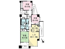 【東京都/昭島市宮沢町】レクセルガーデン昭島 間取り図