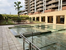 【東京都/荒川区西尾久】コスモデュオスクエアノーザンスクエア 中庭(サンクチュアリ)※共用部