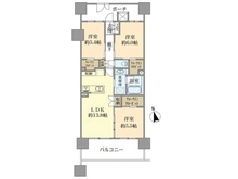 【東京都/荒川区西尾久】コスモデュオスクエアノーザンスクエア 間取り図