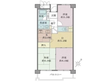 【東京都/豊島区巣鴨】アーバンハイツ巣鴨A棟 間取り図