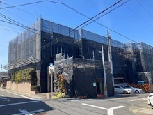 【愛知県/名古屋市昭和区五軒家町】グランドメゾン南山 外観：外壁等大規模修繕工事中(2026年3月撮影)