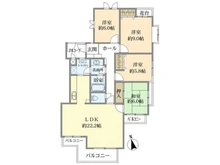 【愛知県/名古屋市昭和区五軒家町】グランドメゾン南山 間取り図