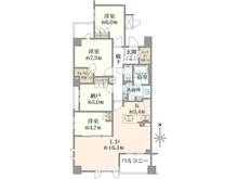 【京都府/京都市中京区俵屋町】ジオ御所南夷川富小路 間取り図