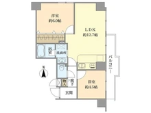 【京都府/京都市伏見区東浜南町】ユニハイム伏見 間取り図