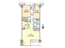 【京都府/京都市中京区西ノ京中保町】ブランズ京都円町 間取り図