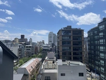 【京都府/京都市中京区下丸屋町】レスタージュ御池高瀬川 南側バルコニーからの眺望（南方向）