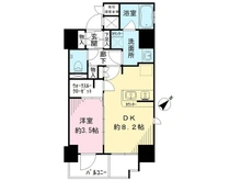 【兵庫県/神戸市中央区元町通】エステムコート神戸元町通ＩＩ　THE　SALON 間取り図