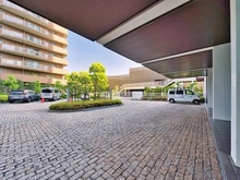 【東京都/港区港南】TOKYO SEA SOUTH ブランファーレ 敷地内:車寄せ