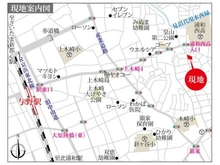 【埼玉県/さいたま市浦和区皇山町】ライオンズマンション浦和皇山町 外観：地図