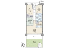 【千葉県/船橋市夏見】ヒルズステージ船橋夏見 間取り図