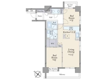 【東京都/渋谷区渋谷】ファミール表参道ベルファース 間取り図