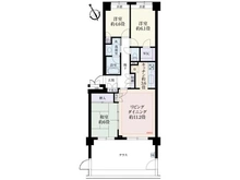 【東京都/町田市小川】アルスつくし野デュープレックスD棟 間取り図