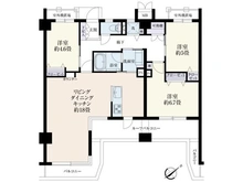 【神奈川県/相模原市中央区東淵野辺】キャッスル相模原 間取り図