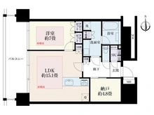 【神奈川県/横浜市西区みなとみらい】M．M．タワーズ　the　South棟 間取り図