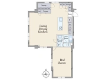 【神奈川県/藤沢市片瀬海岸】片瀬東映マンション 間取り図